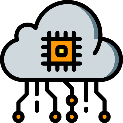 Cloud computing icon