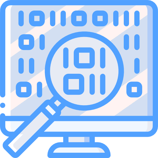 Binary code icon