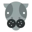 Hippopotamus icon 64x64