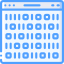 Binary code icon 64x64