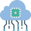 Cloud computing icon 64x64