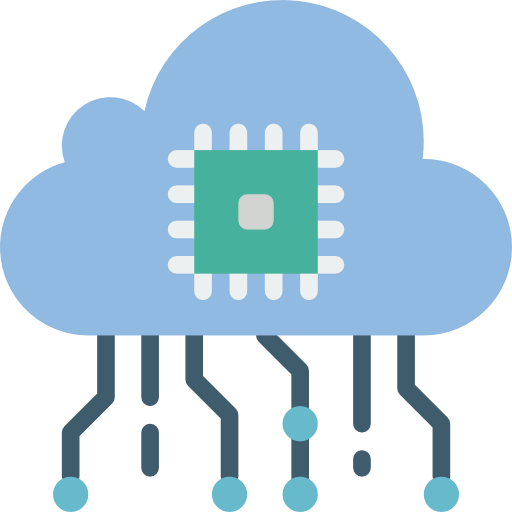 Cloud computing Ikona