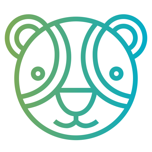 Panda bear icon