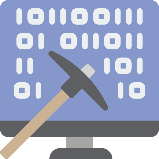 Binary code icon
