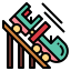 Roller coaster icon 64x64