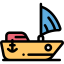 Sail boat icon 64x64