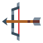 Bow and arrow ícono 64x64