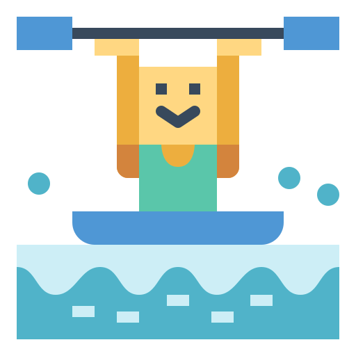 Kayaking icon