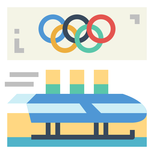 Bobsledding icon