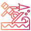 Wakeboarding icon 64x64