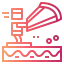 Kitesurfing icon 64x64