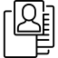 Персональная информация иконка 64x64