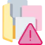 Security breach icon 64x64