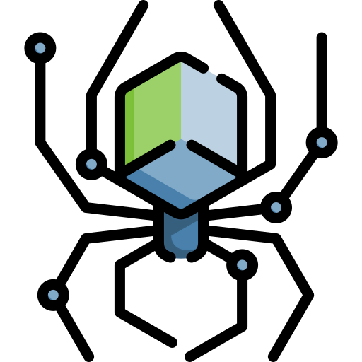 Web crawler icon
