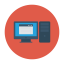 Monitor Symbol 64x64