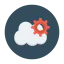 Cloud computing Symbol 64x64