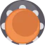 Tambourine icon 64x64