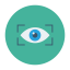 Eye recognition icon 64x64