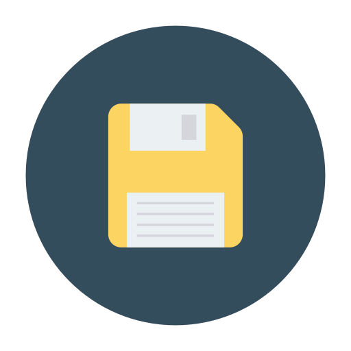 Floppy disc icon