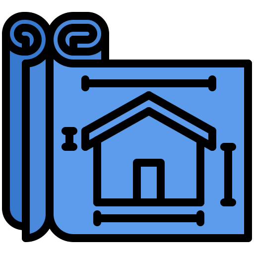 Home plan icon