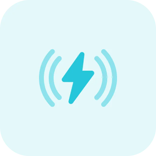 Wireless charging icon