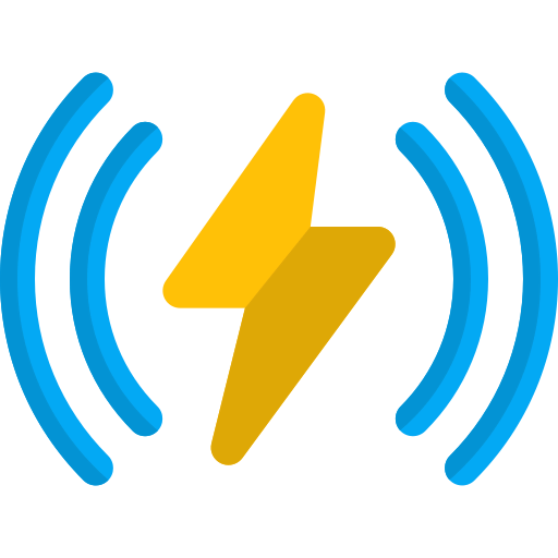 Wireless charging icon