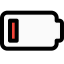 Low battery level ícono 64x64