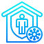 Working at home icon 64x64