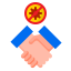 Handshake icon 64x64