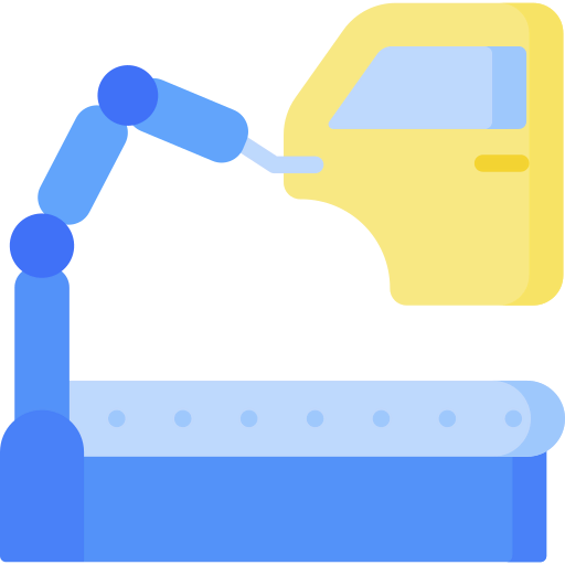 Assembly line icon