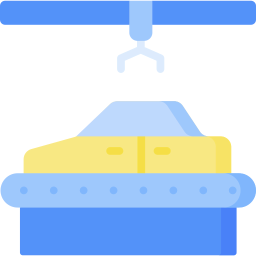 Assembly line icon