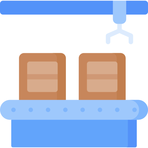 Assembly line icon