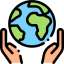 Earth globe 상 64x64