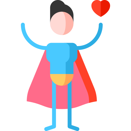 Superhero icon