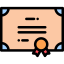 Certificate icon 64x64