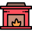 Fireplace icon 64x64