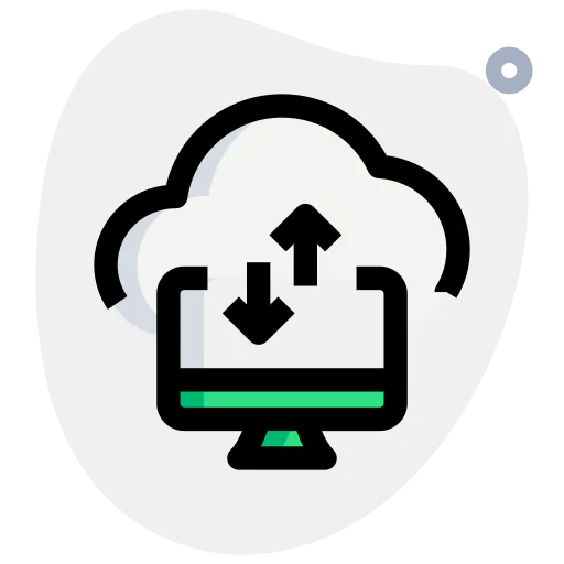 Cloud storage icon