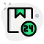 24 hours support アイコン 64x64