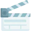 Clapperboard icon 64x64