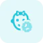 Baby girl icon 64x64