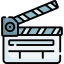 Clapperboard icon 64x64