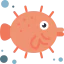 Рыба фугу иконка 64x64