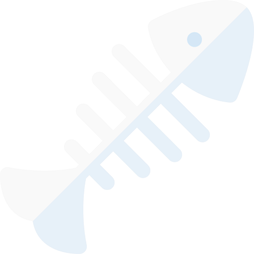 Fish bone icon