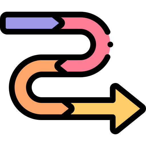 Arrow chart icon