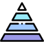 Pyramid chart Ikona 64x64