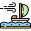 Sailing boat icon 64x64