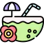 Coconut drink icon 64x64