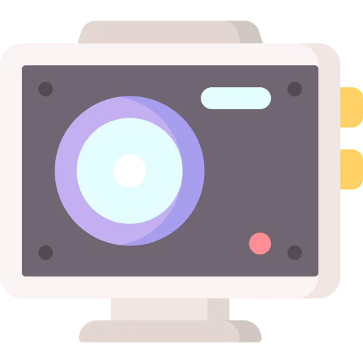 Action camera icon