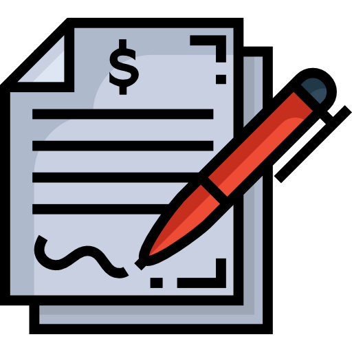 Contract icon