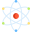 Atomic structure icône 64x64